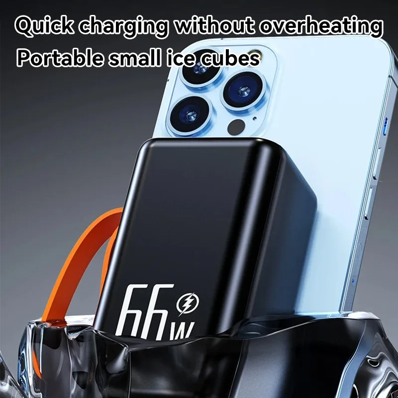 50000mAh Large Capacity Portable Two-Way 66W Super Fast Charging Power Bank External Battery Charger For iPhone Huawei Xiaomi view 3