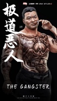 MOZ STUDIO MSAF002 1/6 Scale Male Soldier The Gangster Korean Tough Tattooing Tong-Seok Ma Model Toys 12inch Action Figure