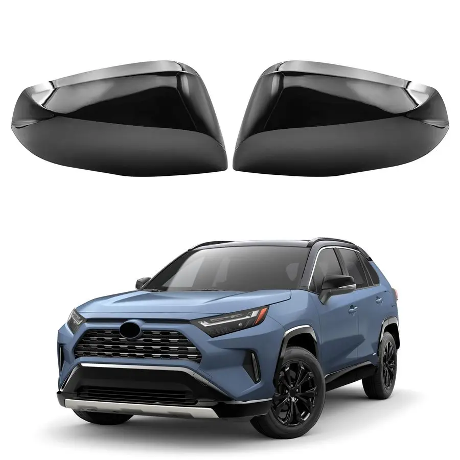 

Черная крышка бокового зеркала подходит для Toyota RAV4 2019 2020 2021 2022 2023 2024 годов с указателем поворота, замена 879150R150, 879450R150