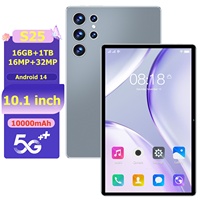 S25 Pro Global Phone Call Tablet PC Android 14 Snapdragon 8gen2 16GB+1024GB 10000mah 10.1 Inch 5G Dual SIM WIFI Ultra Tablets