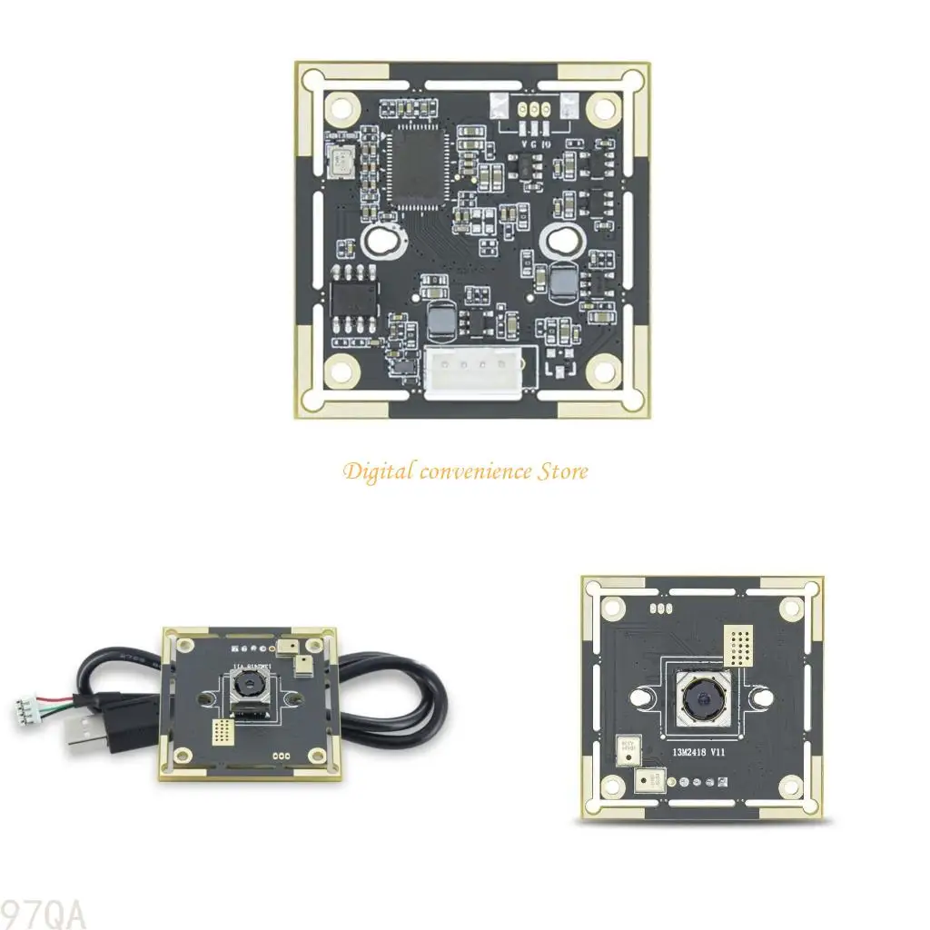 

97qa Compactly 13MP USB -камеры с камерой AutoFocus с заглушками 4P 2,0 мм для наблюдения за видеоконференциями робототехники
