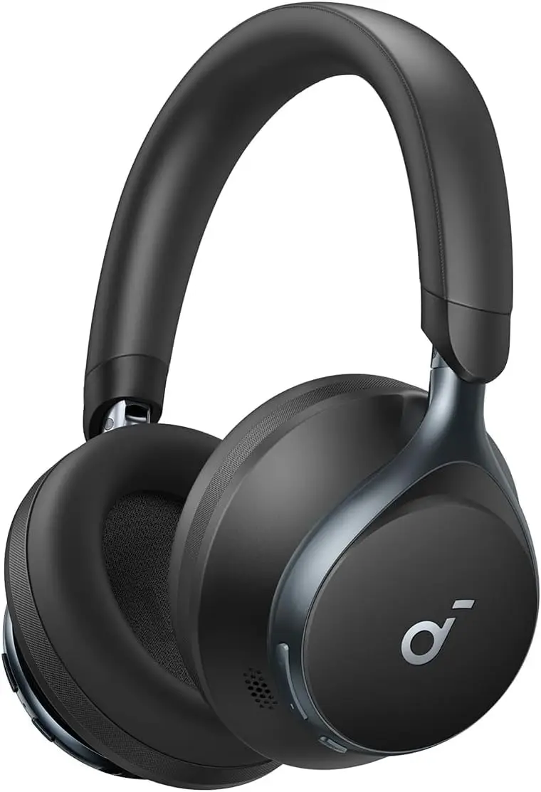 Space One Active Noise Cancelling Headphones, 40H Playtime, App Control, LDAC Hi-Res Audio, Comfortable Fit