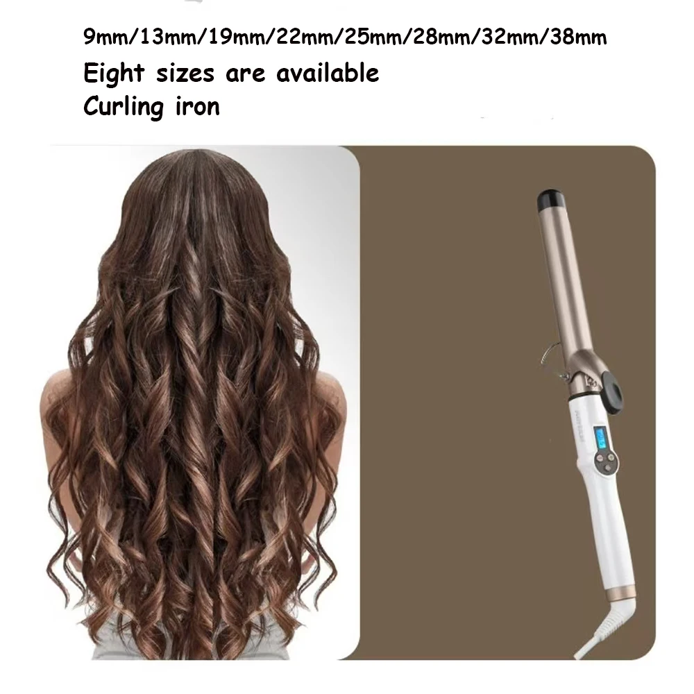 Hair Waver Iron Electric Hair Curler Curling Tongs Flat Iron Curly Hair Tools Hair Straightener Hair Clips Hair Crimper