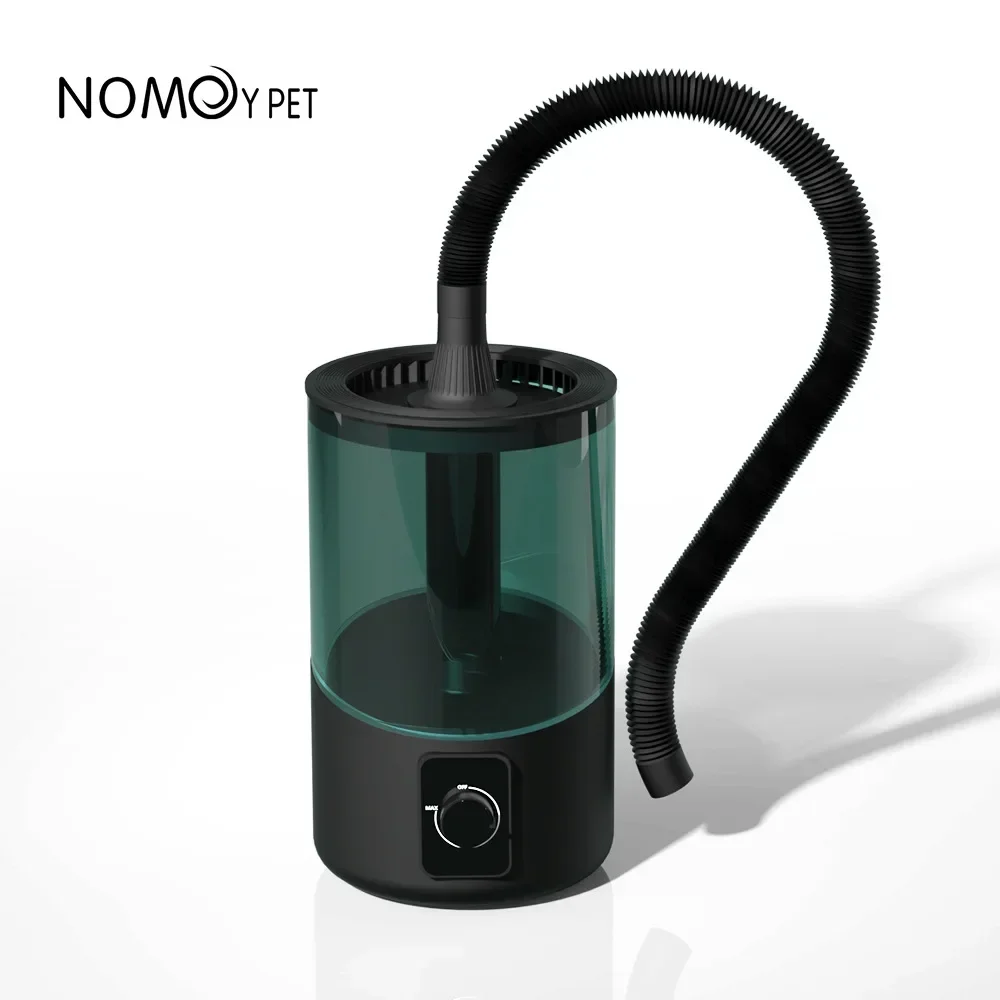 Crawling Pet Humidifier Rainforest Atomizer With Hose Dual Head Pet Plant Adjustable Mist Volume Household Silent Humidifier