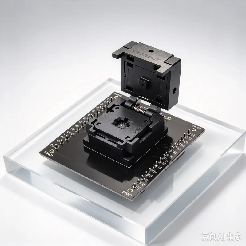Socket QFN32 MLF32 for IC Programming Test 0.4mm Pitch 4*4mm Flash Adapter