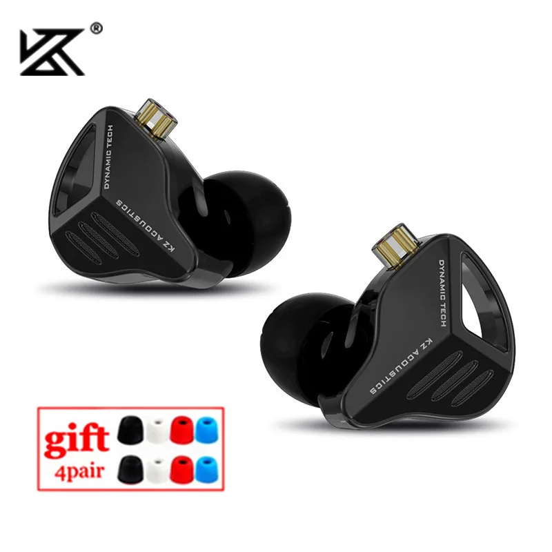 KZ ZVXPRO ZVX PRO наушники-вкладыши динамические HIFI басовые наушники металлические мониторные наушники спортивные музыкальные гарнитуры 2-контактный кабель