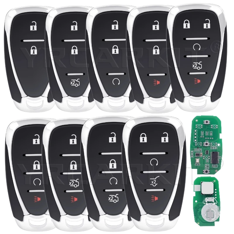 

For Chevrolet Volt Blazer Traverse Camaro Cruze Malibu Sonic Equinox Spark315/433MHz HYQ4AA/EA Smart Remote Car Key Logo