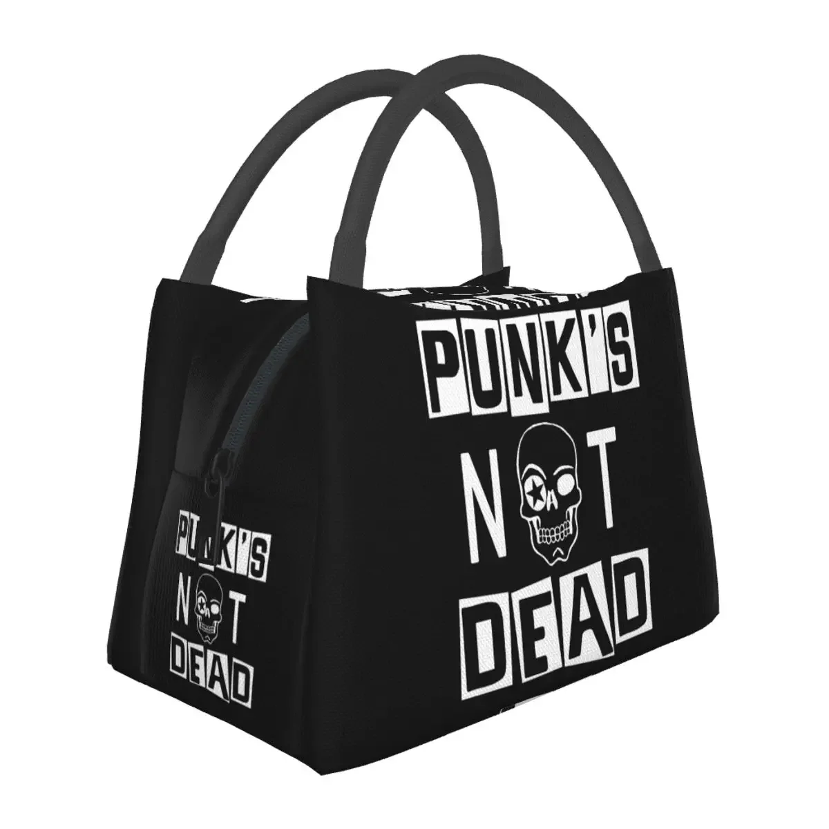 Best Punks Not Dead Pablho Music Lunch Bags Insulated Bento Box Lunch Tote Picnic Bags Thermal Bag for Woman Children School