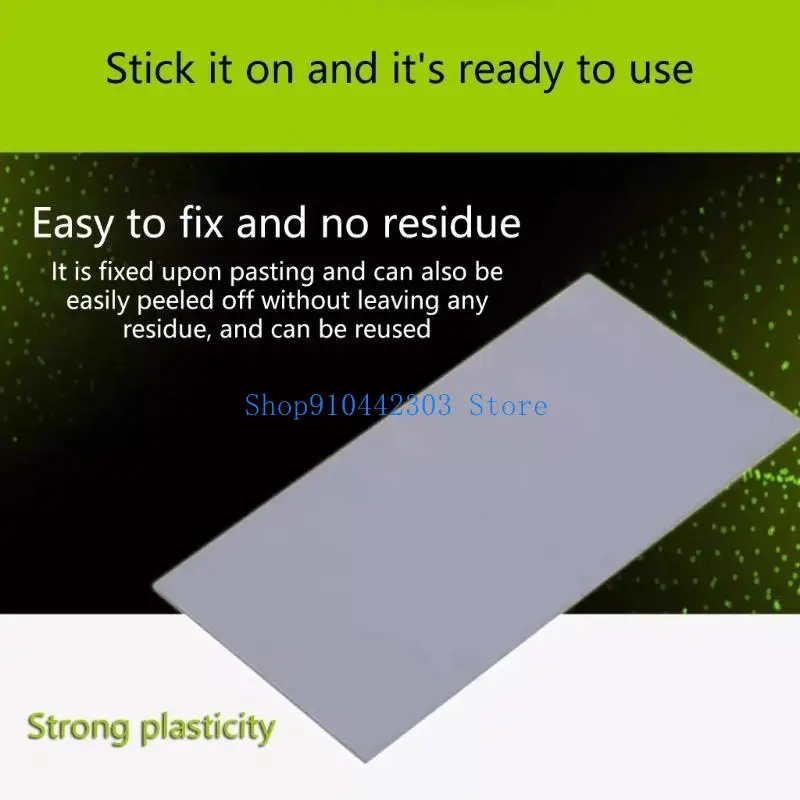 652F Silicone Heat Sink Thermal Cooling Pad For Computer Hardware Heat Dissipation