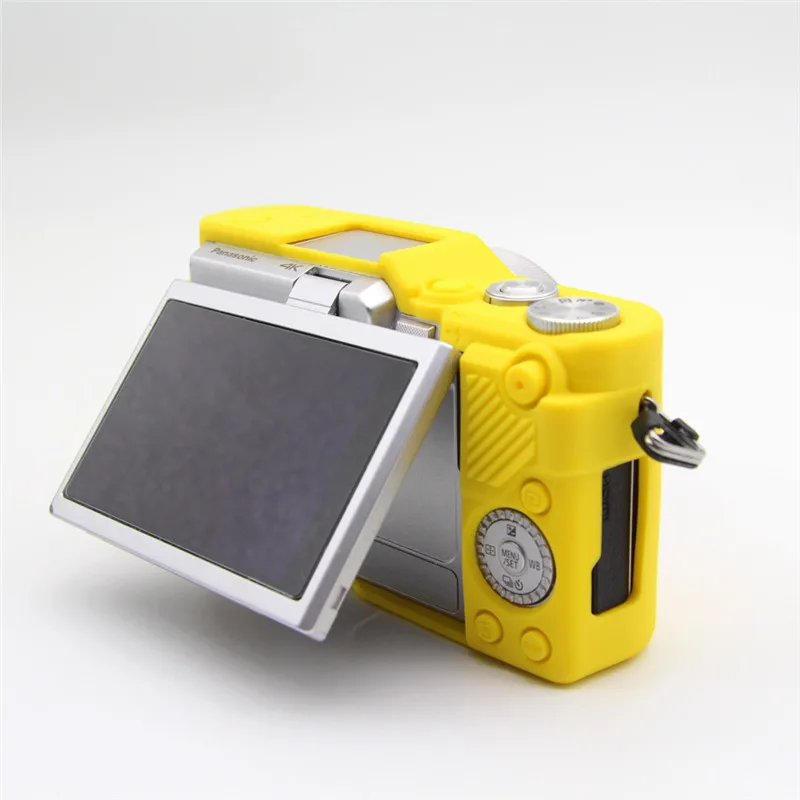 Siliconen Rubber Pantser Huid Case Body Cover Protector Voor Panasonic Lumix Gf10 Gf9 Spiegelloze Camera Shell Beschermende Video Tas