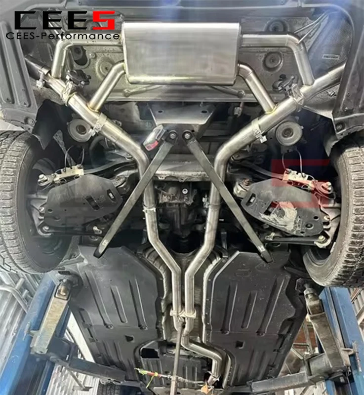 

CEES Catback глушитель для BMW X5/X6 G05/G06 M50I M60I B58 LCI 3.0T 2019-2023 гоночная выхлопная система Valvetronic из нержавеющей стали