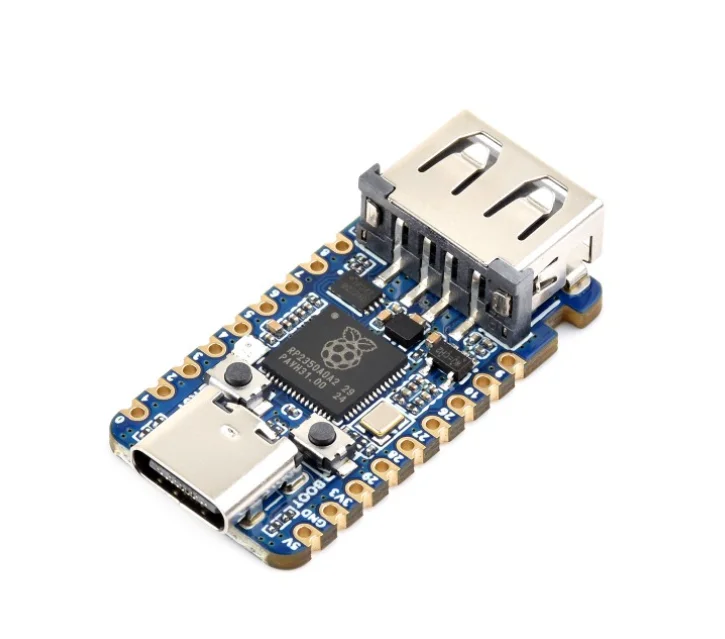 Raspberry Pi RP2350A USB Mini Development Board Based on Raspberry Pi RP2350A Dual-core Dual-architecture Microcontroller