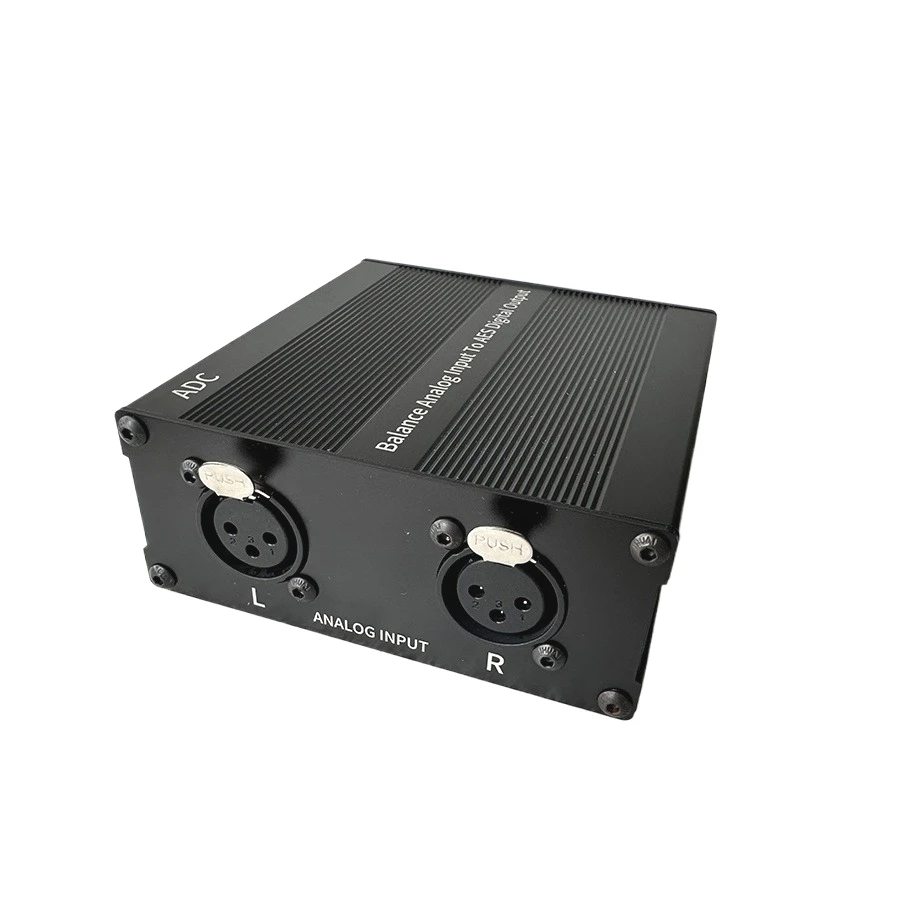AES/EBU Analog-to-digital Audio Converter Digital Audio Encoder Balanced Stereo Output 24 Bit 192K