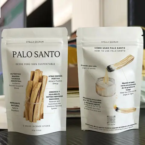 Sacchetti da caffè autosigillanti in carta Kraft più venduti in piccoli lotti, caramelle, tè Sacchetti in piedi per imballaggio di alta qualità