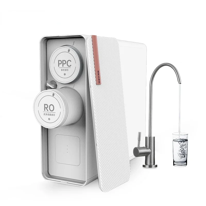 

Home Under Sink Tankless Reverse Osmosis System Smart RO Water Filter Systems 600GPD Electric Water Purifier