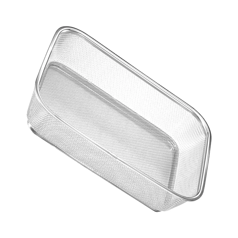 

Mesh Tray Vegetable Basket Vegetables Washing Stainless Steel Sink Strainer Kitchen Fruit Draining Baskets