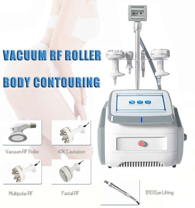 آلة تدليك غاز البترول المسال شكل الجسم فراغ شد الوجه التجويف متعدد الأقطاب الأسطوانة معدات التخسيس فقدان الوزن العمودي