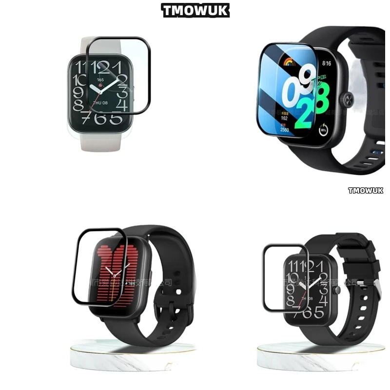 

Enhanced Grip Film For Amazfit BIP 3 5 6 U Pro Active Unity GTS 2E 2 3 4 MINI, Better Control.
