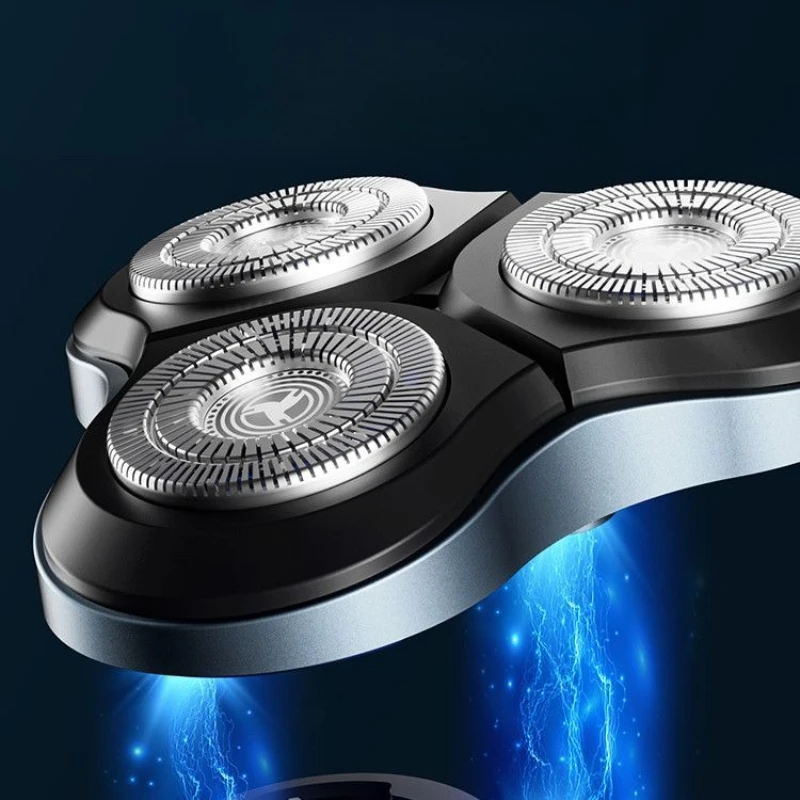 ماكينة حلاقة كهربائية جديدة متعددة الوظائف للرجال من KONKA ماكينة حلاقة كهربائية ثلاثة في واحد قابلة للإزالة ومغسولة بالماء وقشرة عائمة ماكينة حلاقة محمولة