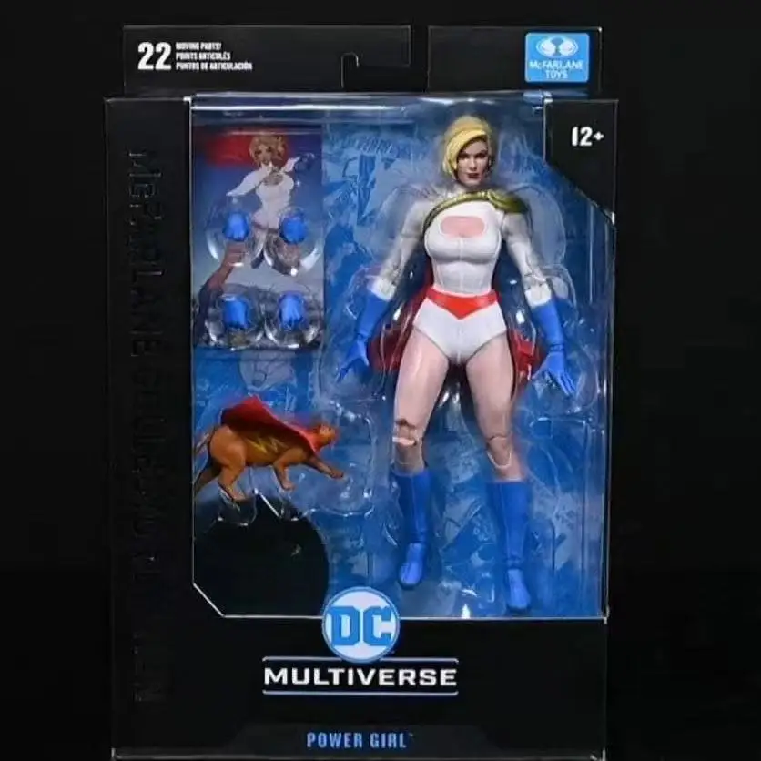 100% oryginalne zabawki Mcfarlane DC Multiverse Kapitan zimnej mocy Dziewczyna Zielona latarnia Guy Gardner Figurka Model Postać Lalka akcji