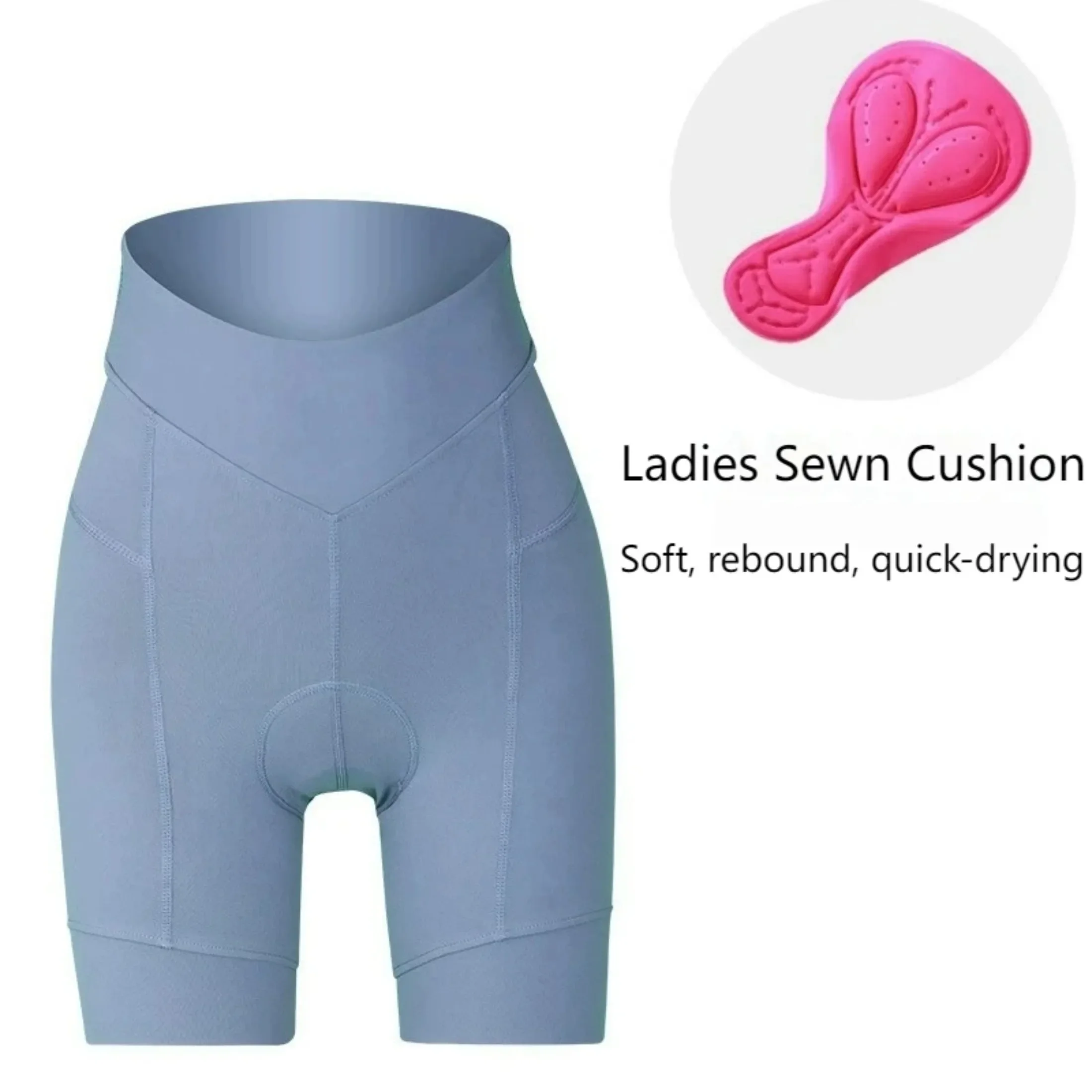 

Женские велосипедные шорты Pink Squirrel, с силикагелевой подкладкой, противоударные шорты для горного велосипеда MTB, шорты для шоссейного велосипеда