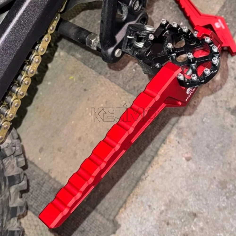 For Honda CRF230F CRF250X XR CR80/85/125/250/500R 2019~2026 2025 2024 Passenger Foot Peg Extensions Extended Footpegs Off-Road