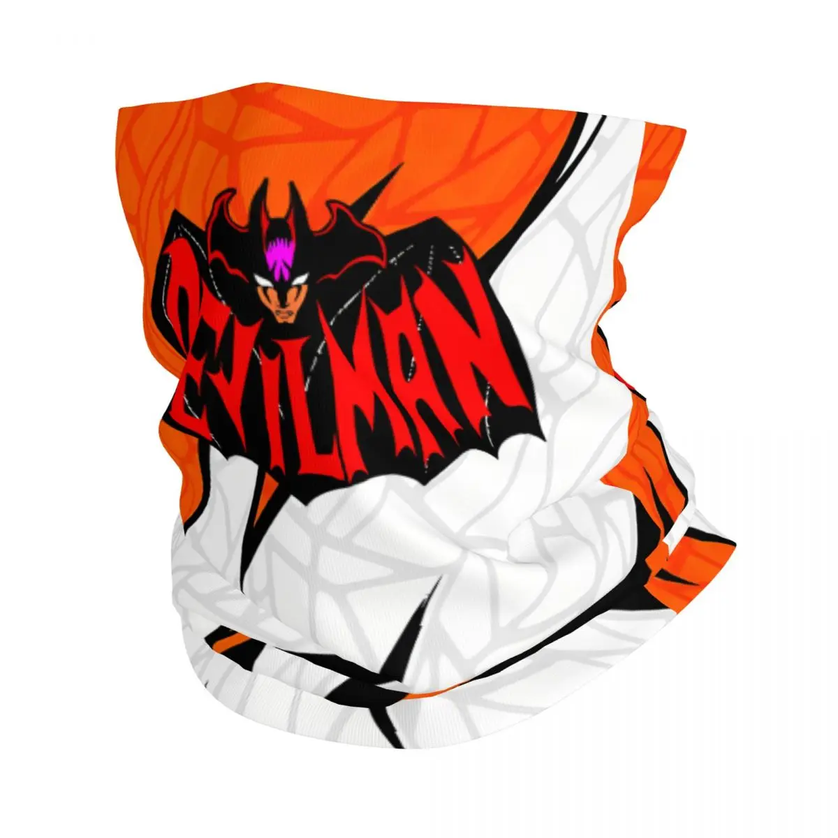 Vigorous Bandana Neck Cover Printed Motorcycle Motocross Devilman Wrap Scarf Multi-use Balaclava Cycling Unisex Adult Breathable