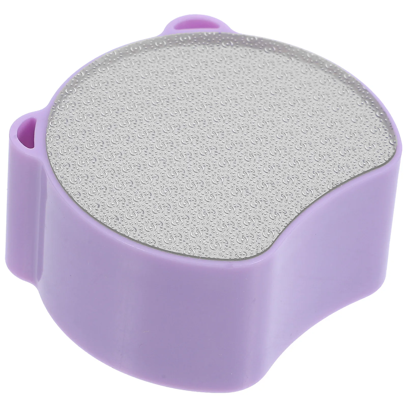 

Purple Bear 2in1 Foot Callus Remover Heel Scrubber Hair Eraser Tool Plastic File Dry Wet Use Pedicure Manicure Device