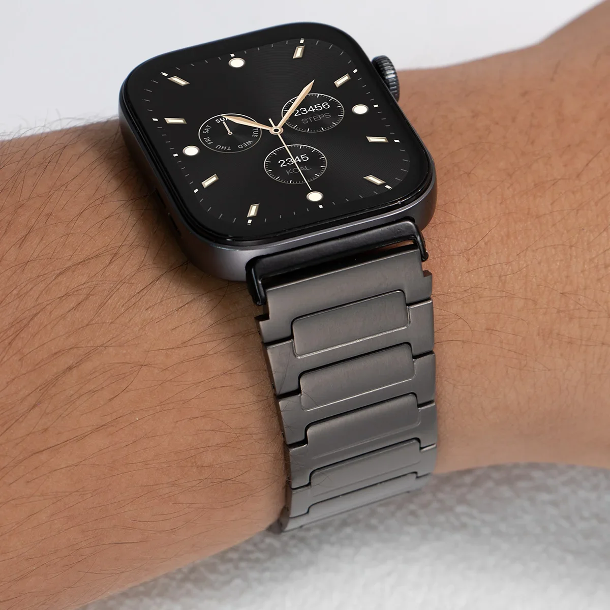 حزام من التيتانيوم لساعة Huawei Watch Fit 4/3 سوار معصم قابل للتعديل لساعة Huawei Watch Fit4 Pro ملحقات حزام الفولاذ المقاوم للصدأ #4