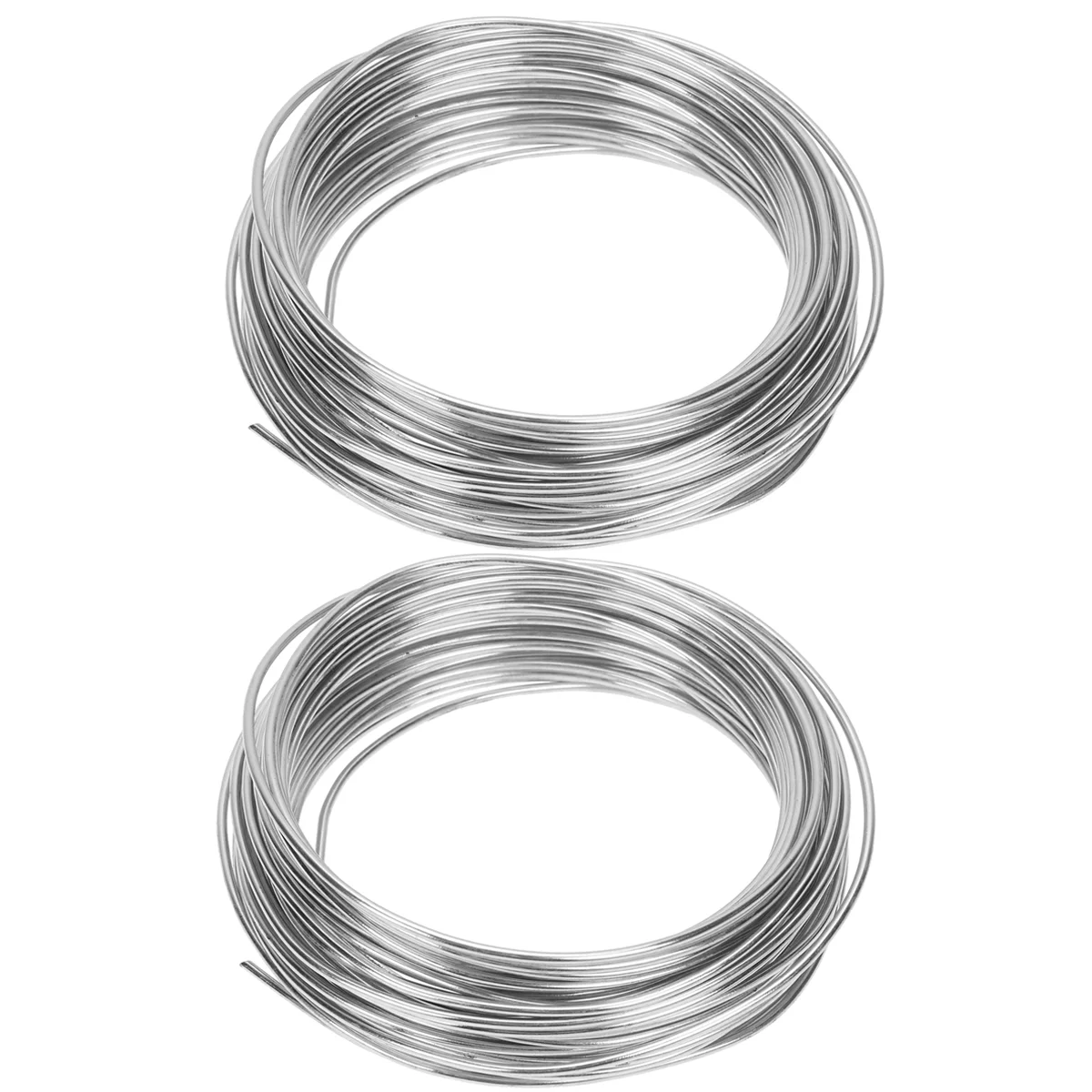 2pcs Wire DIY Metal Wire Useful Craft Making Wire Durable Dolls Making Wire Portable Sculpture Tools (1mm Diameter, 10M