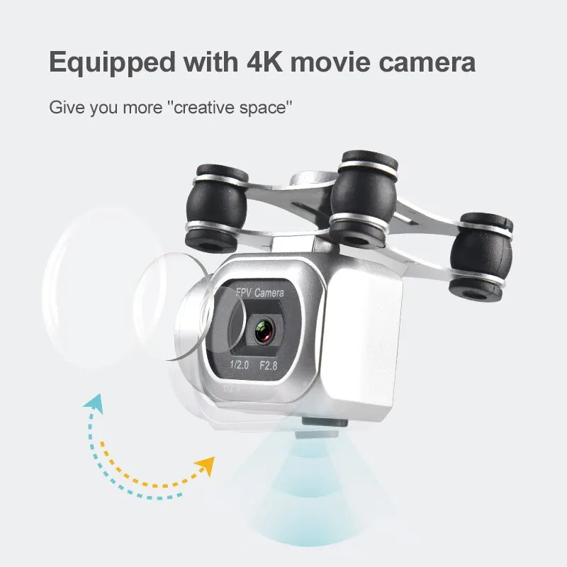 New S601 RC Drone 4k Wide Angle HD Rotatable Camera Professional Aerial Photography Gravity Sensor Advanced Gift