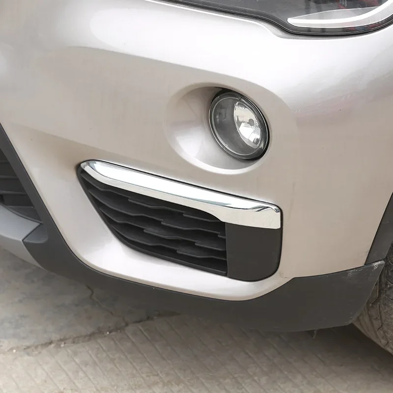 For 2016-2019 BMW X1 F48 ABS front fog lamp trim strip decoration car exterior decoration accessories