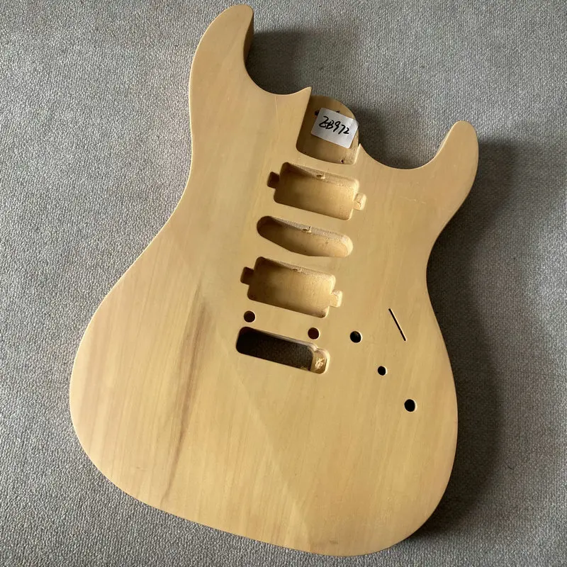 EB972 Custom Order Solid Wood Electric Guitar Body HSH Pickups 2 Pivots Bridges DIY Replace Part