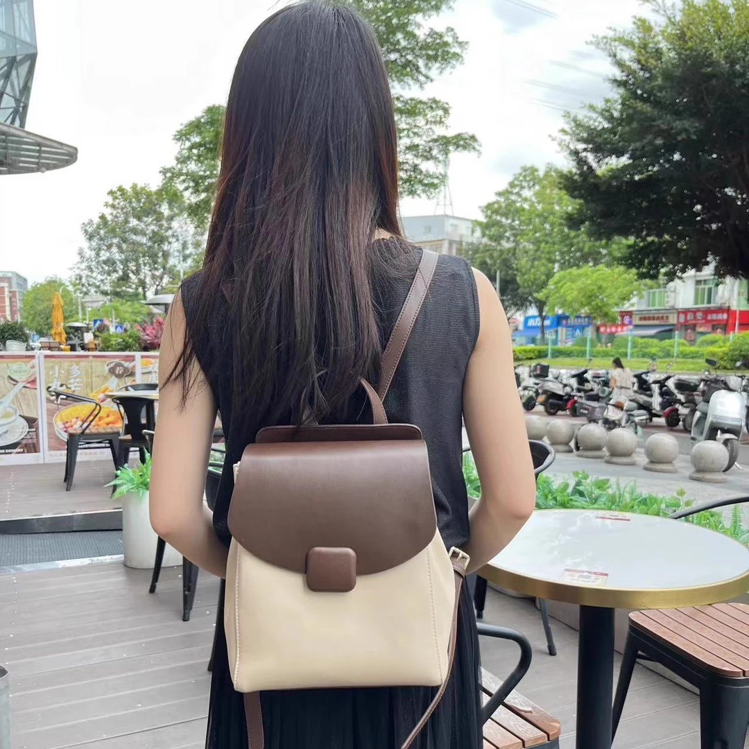 

Новинка лета 2024, женский противоугонный рюкзак, модная женская дорожная сумка, женская сумка для мамы, женский рюкзак контрастного цвета