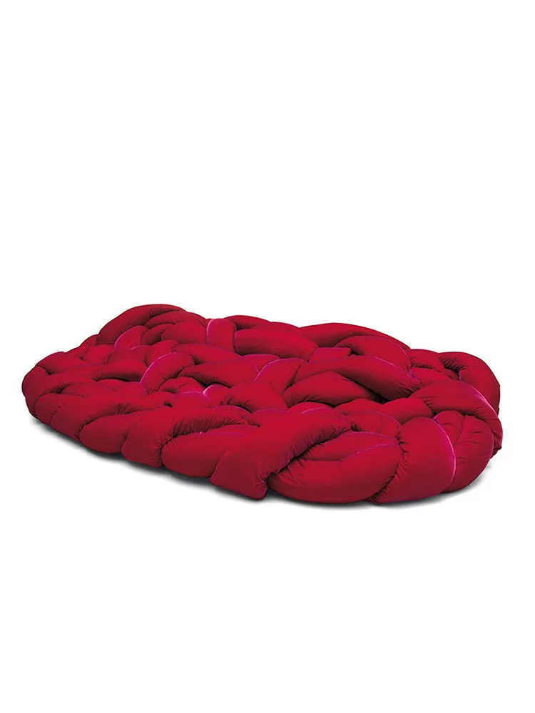 

Personalized special-shaped hand-wound woven python sofa board house villa Internet celebrity creative light luxury sofa