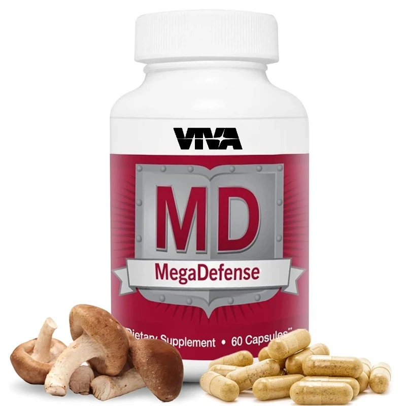 

Грибные добавки - Грибные капсулы для ежедневного здоровья, 6 натуральных грибов, без ГМО (60 вегетарианских капсул)