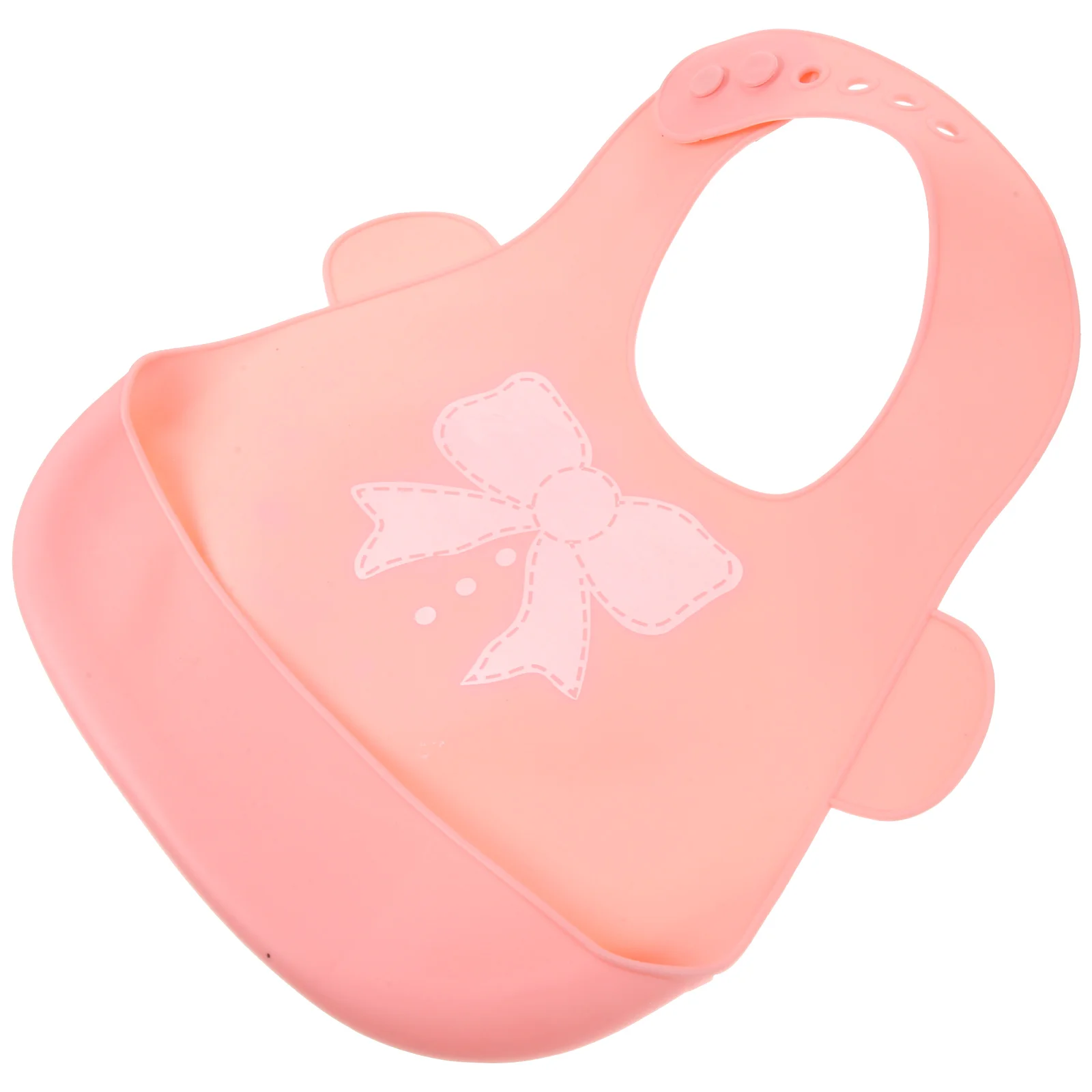 

Silicone Baby Bibs Water proof Kids Feeding Toddler Dinning Drool Bibs Easy Clean Long lasting Practical Infant Mealtime