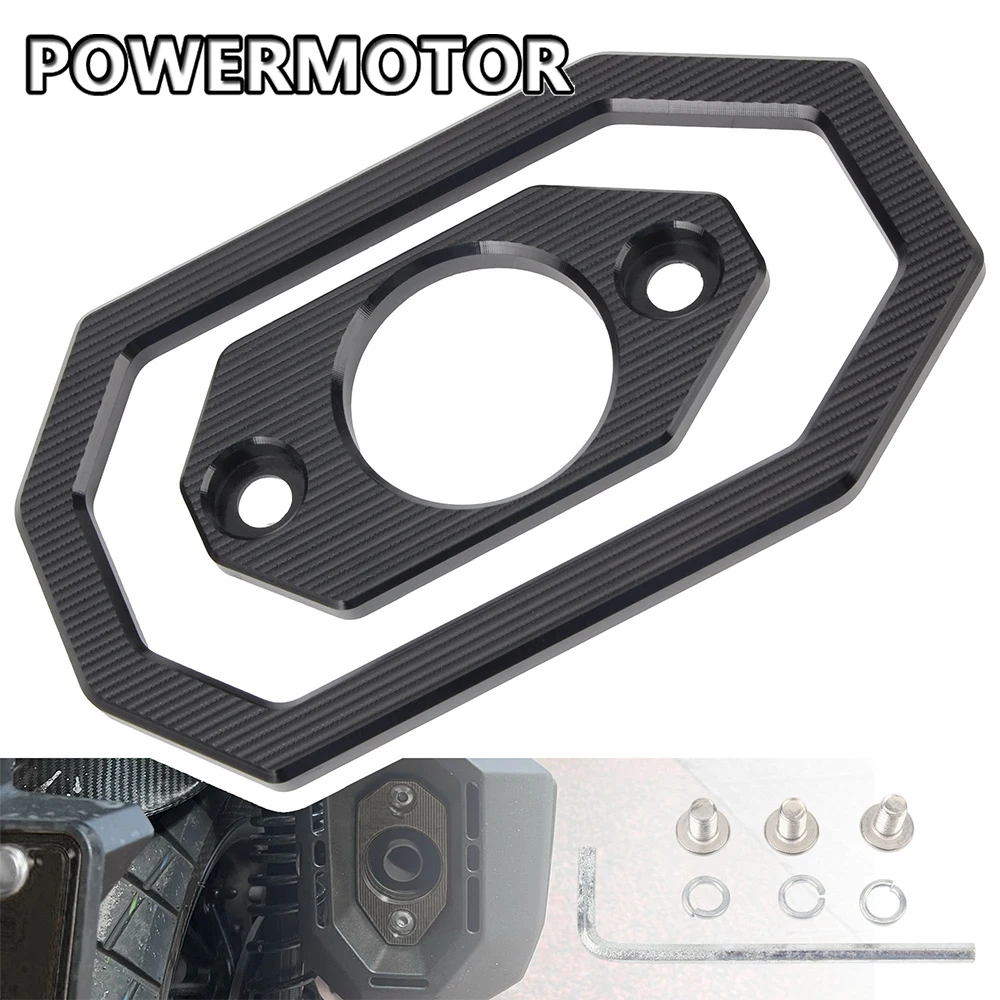 Motorrad Zubehör Auspuff Spitze Abdeckung für HONDA ADV 350 ADV 350 2025, Dekorative Shell Schalldämpfer Schwanz Ende Anti Kollision Abdeckung
