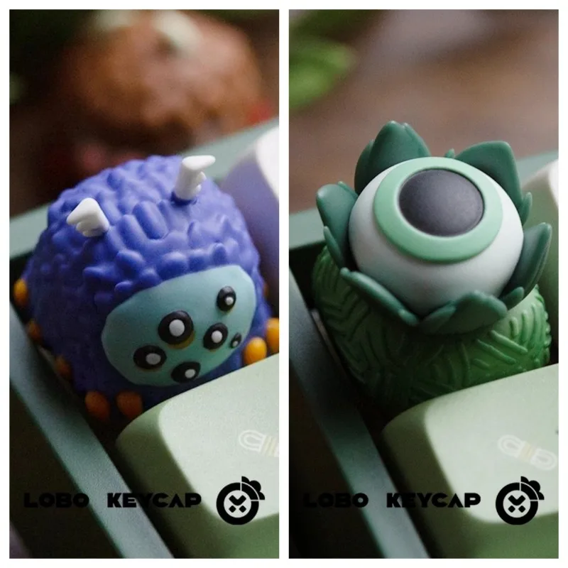 Original Famine Theme Single Keycap Resin Material Drop Glue PC Game Keyboard Collection Gifts Customized Keycap Accessories