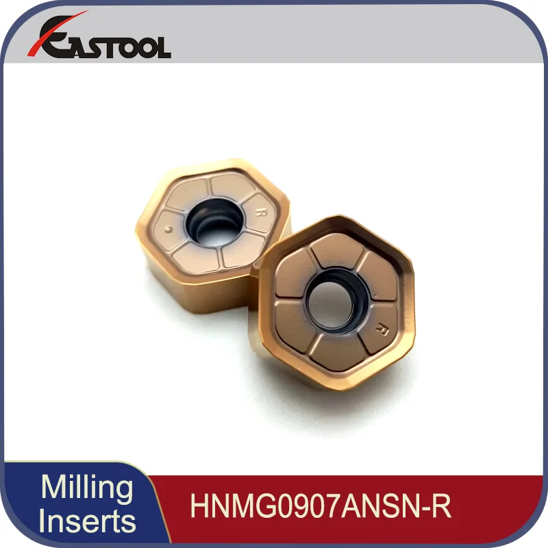 

HNMG0907ANSN-R CNC Carbide Cutting Tool Heavy Cutting Tools Rough Milling Cutter Indexable Mlling Insert for Stainless Steel