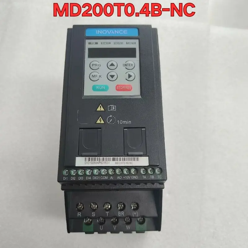 

Second-hand inverter MD200T0.4B-NC function test is normal