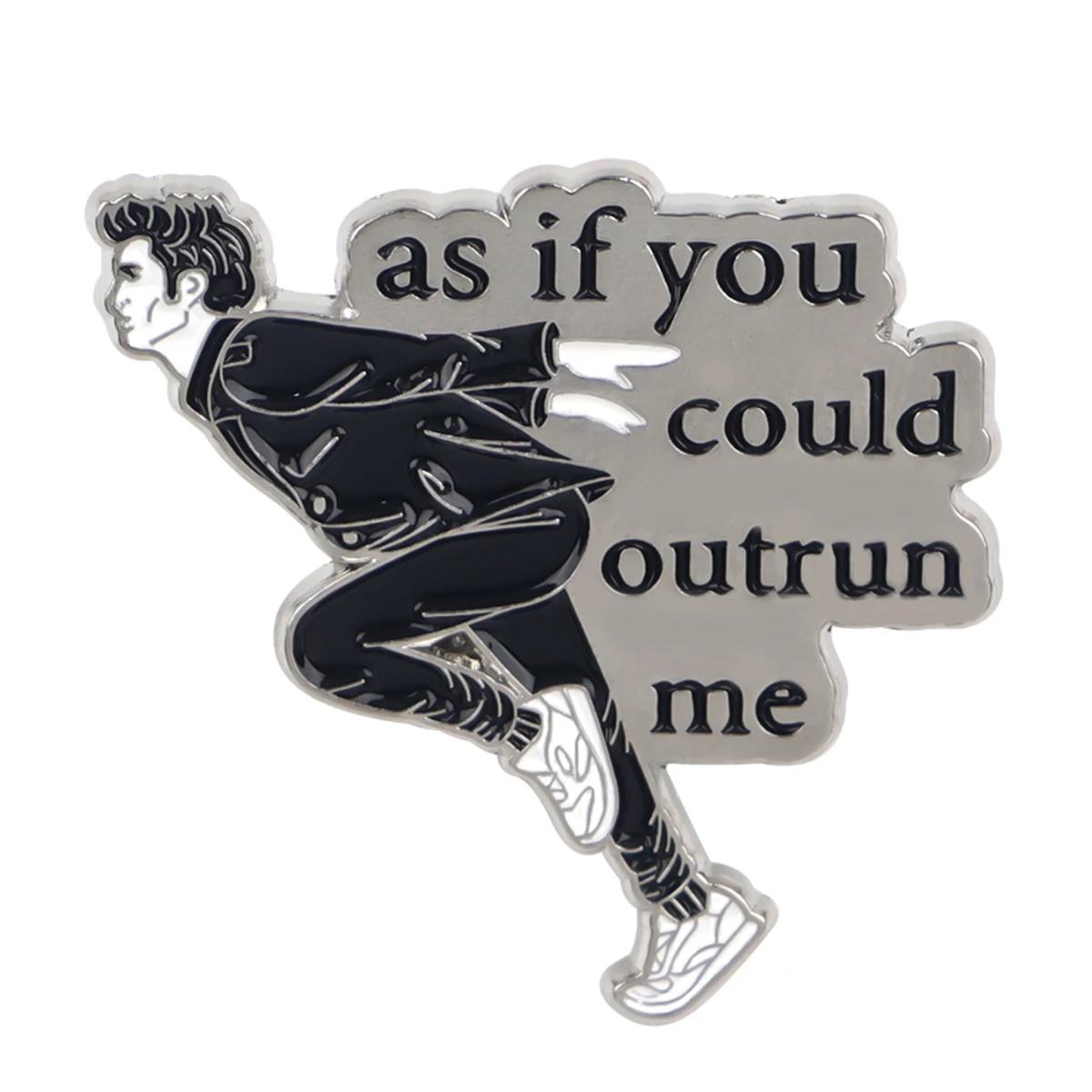 Twilight Enamel Pin, Colorful Fish Brooch Gift for Fans