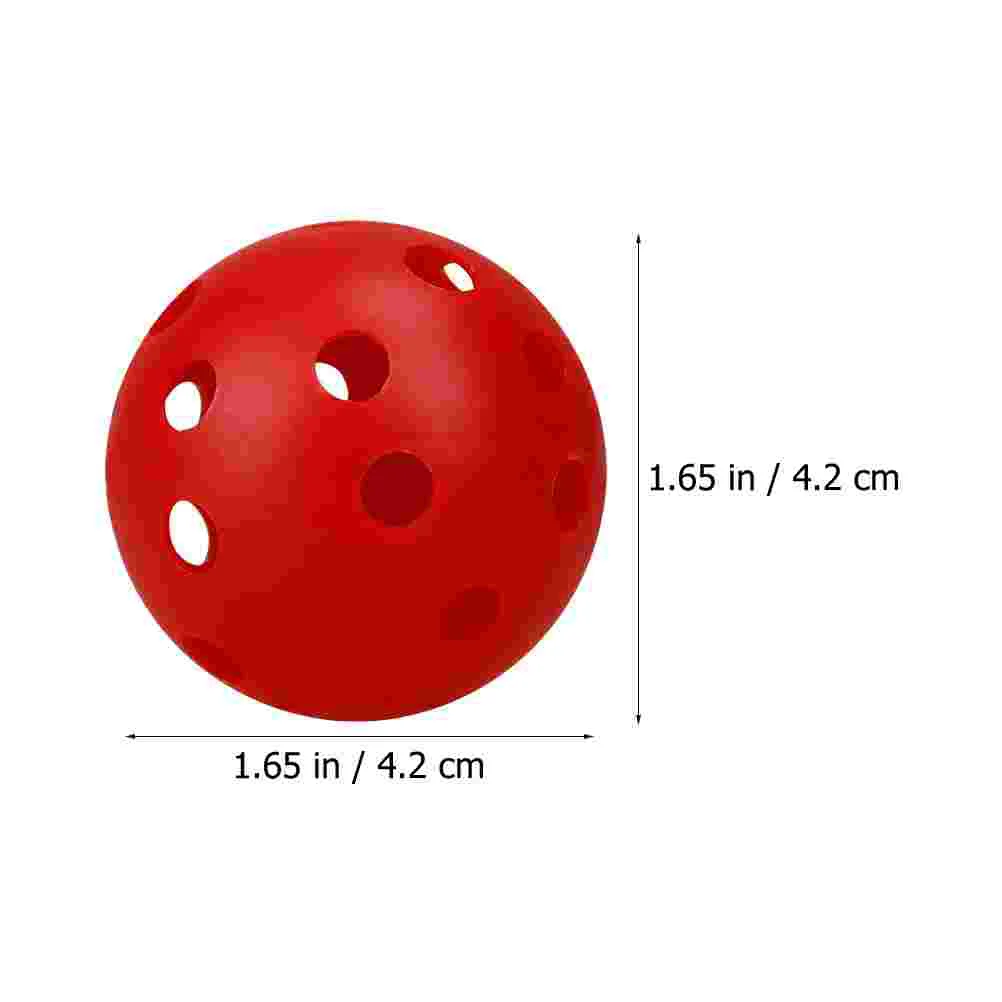 Pelota de entrenamiento para practicar Golf, 50 piezas, bolas huecas Florbal para equipos de Golf de espuma