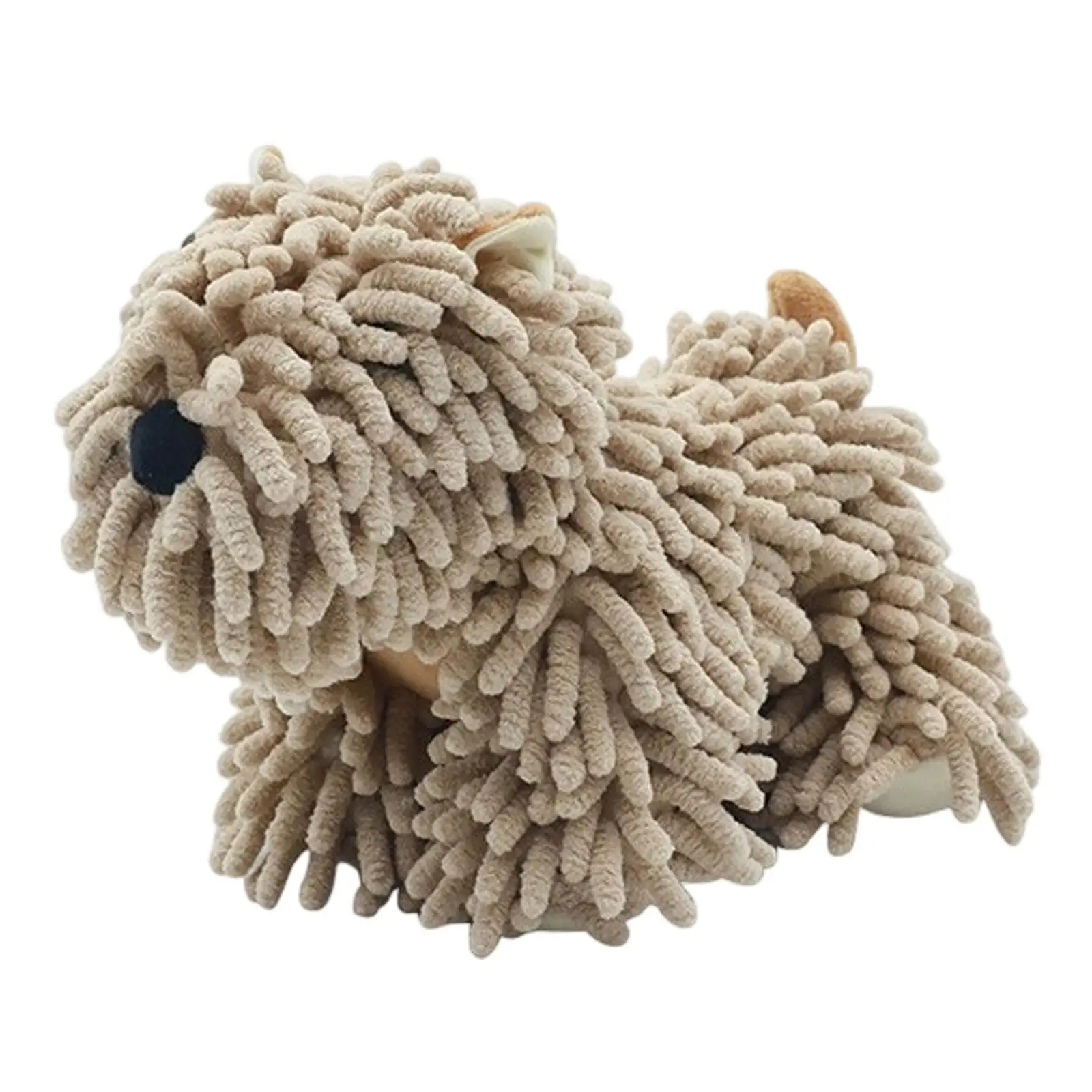 Adorable Puppy Chenille Hand Towel Super Soft Water Absorbing Dry Quick Towel for Bathroom Kitchen