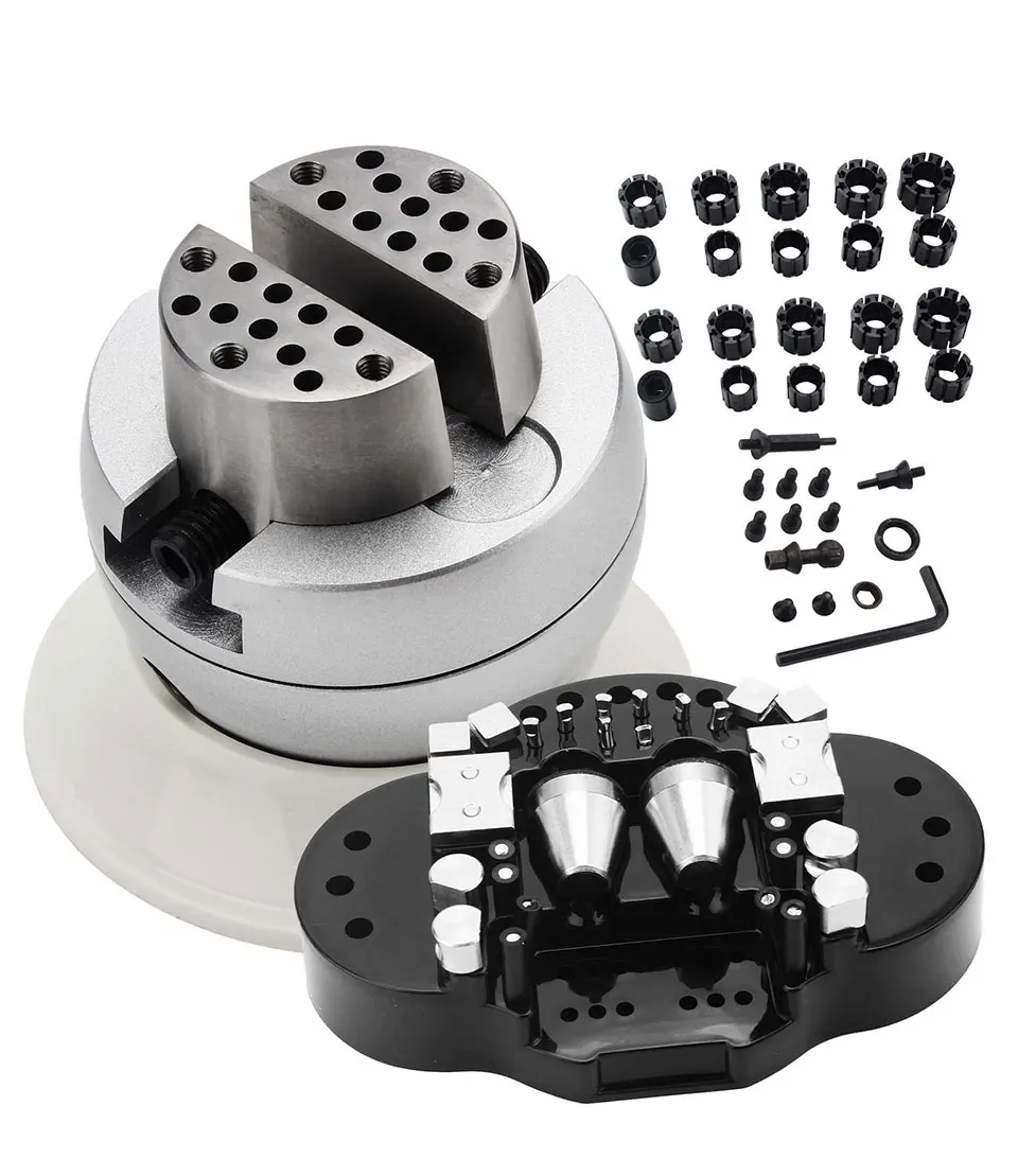 Professional 3-Inch Ball Vise | 360° Rotating Jewelry Engraving and Setting Tool, Standard Engraving Block