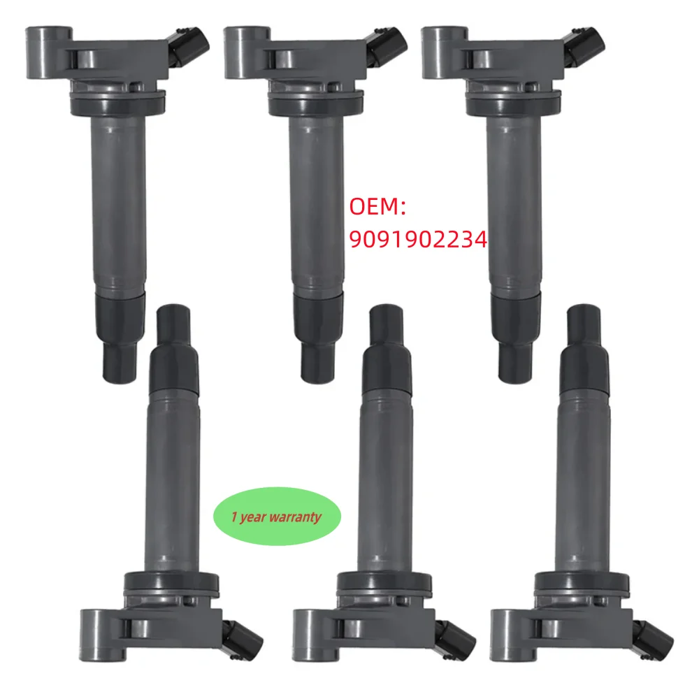 

6PC High quality NEW Ignition Coil 90919-02234 9091902234 For Toyota Harrier Lexus RX300 Car auto Ignition Coils car acesssories