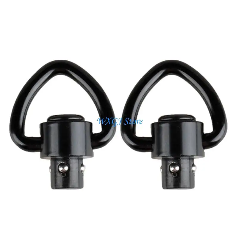 37JE 2Pcs/pack Push Button Release Swivels Mount Rings with a Swivels Mount Tool Set