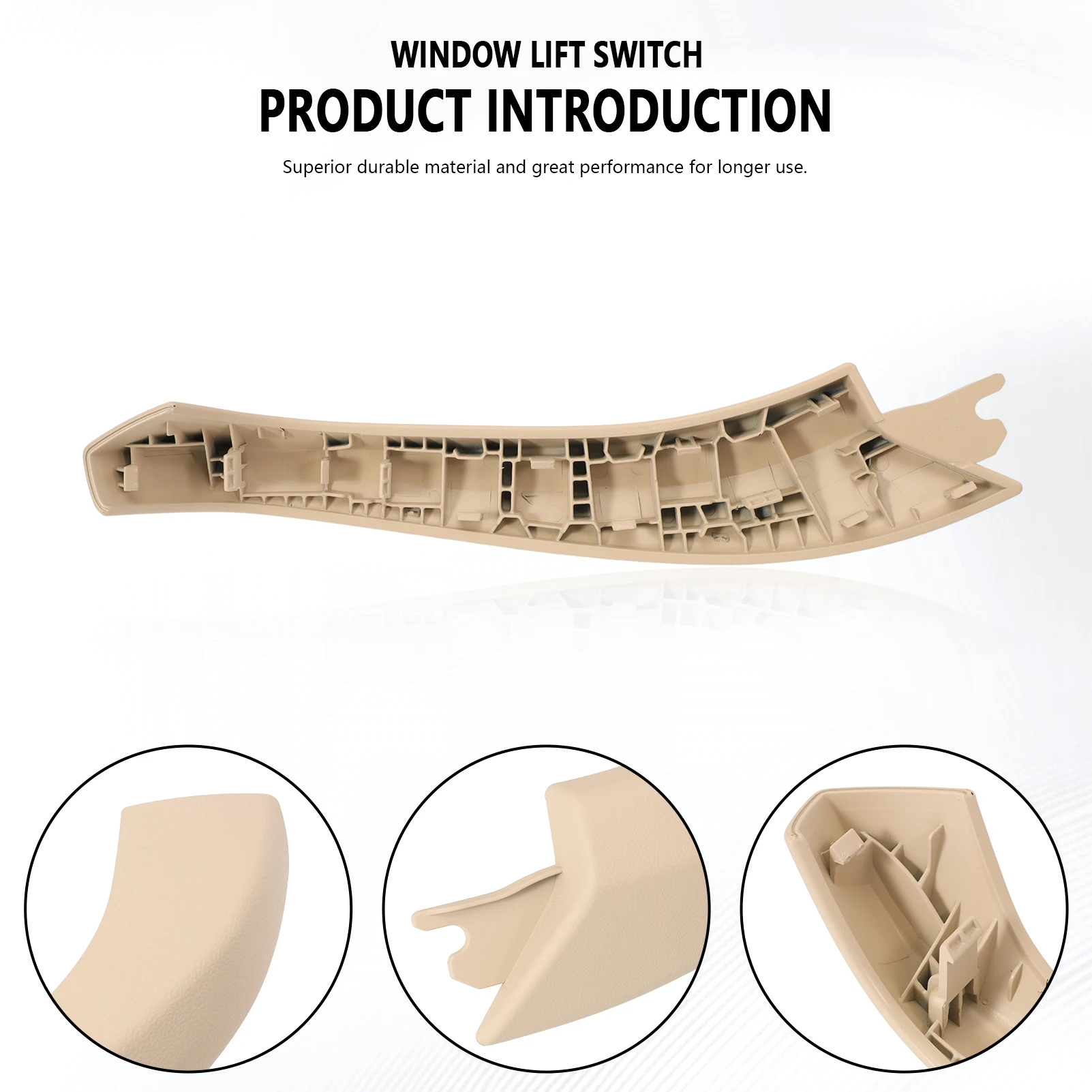 

Interior Car Accessories Left Side Door Handle Cover Trim for BMW X3 X4 G01 G02 G08 F97 F98 2018-2021 51416999875