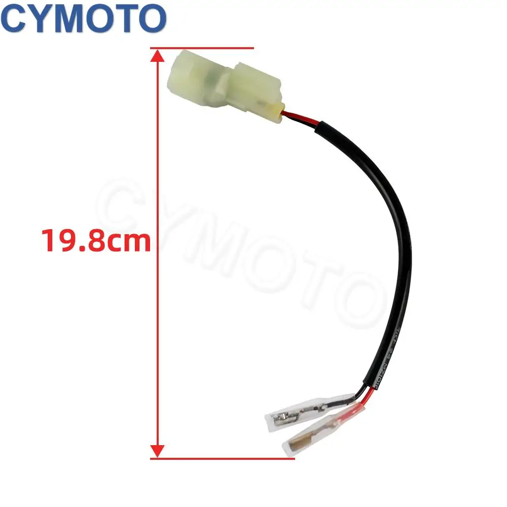 Motorcycle Turn Signal Wiring Adapter Universal For Honda Turn Signal Front Fog Lamp Marking Line Light Connector