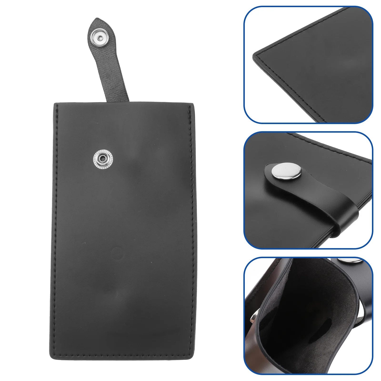 

Knife Protective Cover PU Sheath for Chef Cleaver Cutter Support Safe Transport Protect Blades Edges Fingers